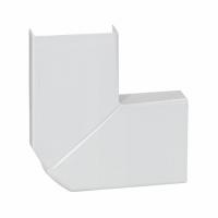 Угол плоский переменный для мини-плинтуса DLPlus 40x16 Белый. Legrand