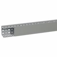 Кабель-канал перфорированный Transcab 80x60 мм, Серый. Legrand