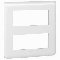 Рамка 2X5 модулей. Белая. Legrand Mosaic