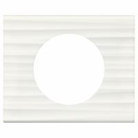 Рамка 1 пост Corian Белый Рельеф. Legrand Celiane