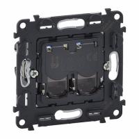 Розетка двойная компьютерная RJ45 STP кат.6А Legrand Valena IN'MATIC