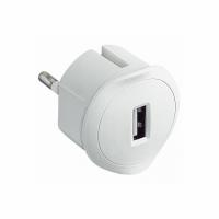 Компактное зарядное устройство USB 230В 1,5А 5 В Белый. Legrand