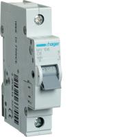Автоматический выключатель 1P, 4,5kA, C-6A, 1M