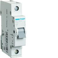 Автоматический выключатель Hager 1P, 6kA, C-63A, 1M