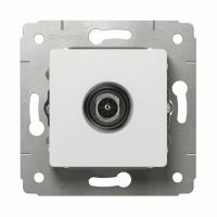 Розетка TV проходная 14дБ. Белый. Legrand Cariva