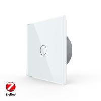 Сенсорный выключатель Livolo ZigBee (Wi-Fi) 1 клавиша 1 пост Белый