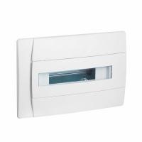 Щит PractiboxTM встраиваемый 1 рейка 12 мод. 287х208х72мм белая дверь с окном (IP 40). Legrand