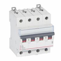 Автоматический выключатель DX3 10000 16kA 6A 4П тип В. Legrand