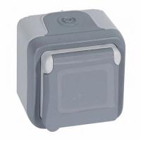Вывод кабельный, IP20, Серый. Plexo (в сборе). Legrand