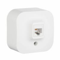 Розетка телефонная RJ11, Белый. Legrand Quteo