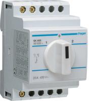 Переключатель с нулевым положением 20A 400V