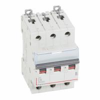 Автоматический выключатель DX3 10000 16kA 6A 3П тип С. Legrand