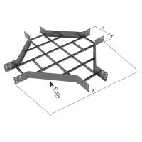 ответвитель крестообразный KLKR 110X500_S