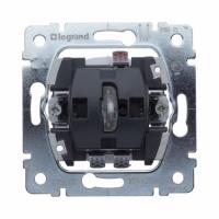 Переключатель проходной одноклавишный с подсветкой. Legrand Galea Life