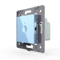 Одноклавишный сенсорный выключатель Livolo Module, цвет синий (механизм)