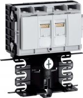 SL new, Держатель с двумя разъёмами RJ45 2xCat.6A и накладкой для канала SL20080, без передней панели, цвет чистый белый RAL9010