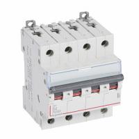 Автоматический выключатель DX3 10000 16kA 4A 4П тип В. Legrand