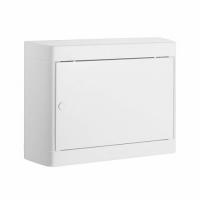 Щит Nedbox навесной 1 рейка 12(+1) мод., 317х240х97мм с N+PE, белый, с белой дверью (IP 40). Legrand