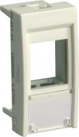 Корпус для RJ45 KEYSTONE 22,5X45 RAL 9010