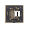 Розетка HDMI LIVOLO золотая VL-C791HD-13
