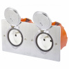 Коробка Batibox 2 модуля для встраиваемых блоков, IP44. Legrand
