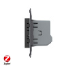 Регулятор вытяжки ZigBee Livolo, цвет черный (механизм) VL-FC1GZ-2BP
