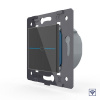 Сенсорный выключатель радиоуправляемый 1 клавиша LIVOLO Quadro VL-Q701R (механизм)