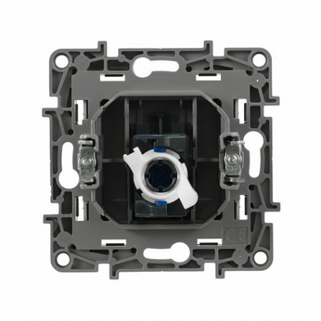 Розетка компьтерная RJ45 UTP кат.6 Алюминий. Legrand Etika