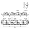 приборная коробка KP 64/5L_ST