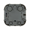 Адаптер для 1 или 2 розеток RJ45 Keystone. Белый. Legrand Quteo