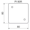 Теплоизолирующая подкладка PI 80R_XX