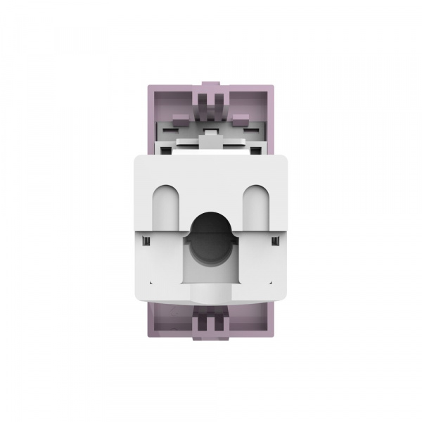 Розетка интернет RJ-45 кат. 6 Livolo, цвет розовый (механизм)