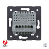Одноклавишный проходной сенсорный диммер Livolo ZigBee, цвет серый (механизм) VL-FC1SDZ-2IP