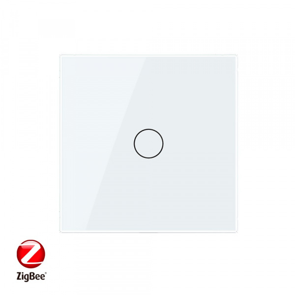 Сенсорный выключатель Livolo ZigBee (Wi-Fi) 1 клавиша 1 пост Белый