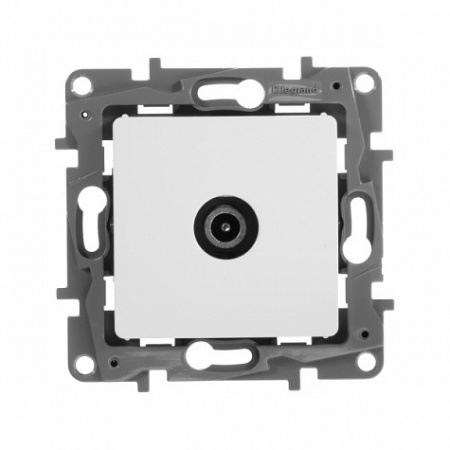 Розетка TV 10дБ оконечная Белый. Legrand Etika
