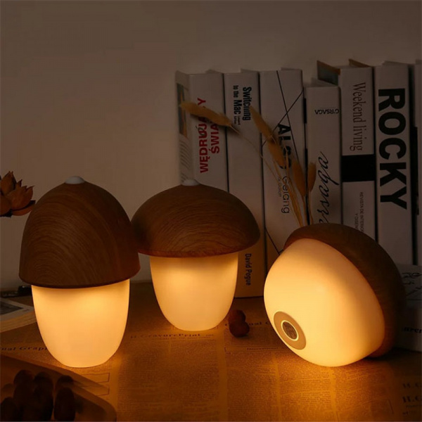 Лампа настольная с аккумулятором Ami Lamp Coconut Светлое Дерево