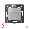 Одноклавишный проходной сенсорный диммер Livolo ZigBee, цвет серый (механизм) VL-FC1SDZ-2IP