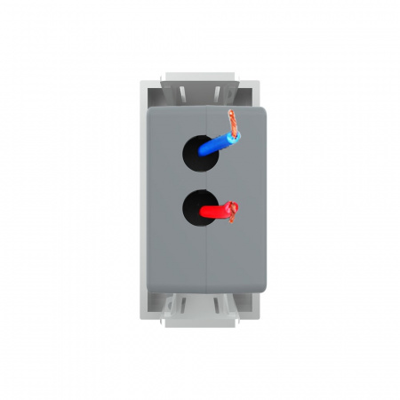 Розетка USB LIVOLO с блоком питания серая BB-C7-1USB-15 (механизм)