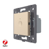 Одноклавишный сенсорный выключатель Livolo ZigBee Module, цвет золотой (механизм)