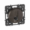 Розетка компьютерная RJ 45 FTP категории 6 Графит. Celiane. Legrand