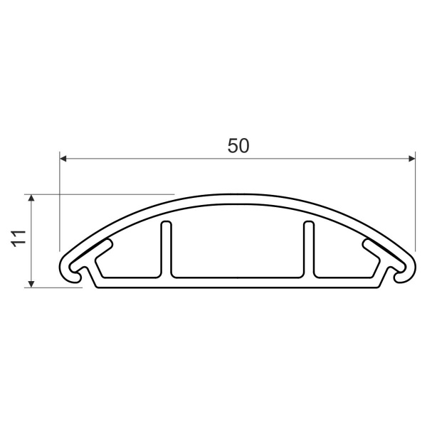 напольный канал LO 50_KD