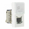 Розетка RJ45 STP кат.6, 1 модуль. Белый. Legrand Mosaic