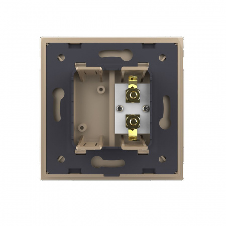 Розетка акустическая LIVOLO золотая VL-C791A-13