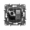 Розетка телефон/интернет RJ11/RJ45 UTP кат.5 Алюминий. Legrand. Etika