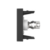 ТВ-розетка LIVOLO черная BB-C7-1V-12 (механизм)