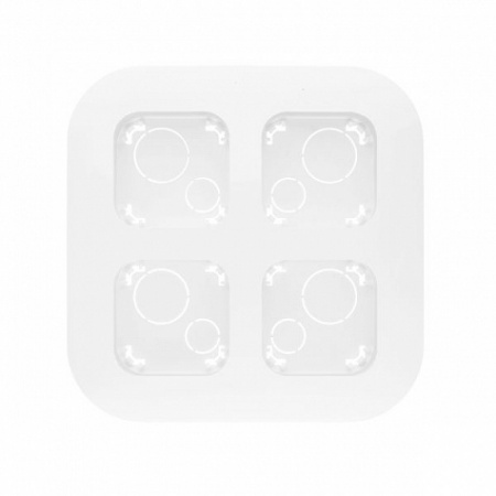 Установочный блок до 4 постов, Белый. Legrand Quteo