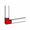 Плоский угол Metra Mini для 20x12. Legrand