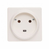 Комплект, силовая розетка 2К+З 32А + Вилка 2К+З 32A Quteo IP 20 Белый. Legrand