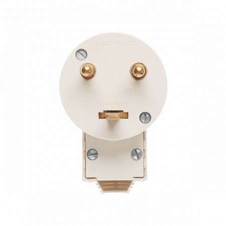 Комплект, силовая розетка 2К+З 32А + Вилка 2К+З 32A Quteo IP 20 Белый. Legrand