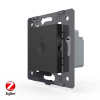 Одноклавишный сенсорный выключатель Livolo ZigBee Module, цвет черный (механизм)
